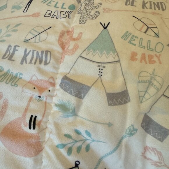 Fox Crib Bedding Set for Girls - Picture 3 of 4